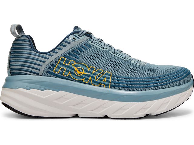 Hoka Men's Bondi Lead/Majolica Blue LMCB - Main Image