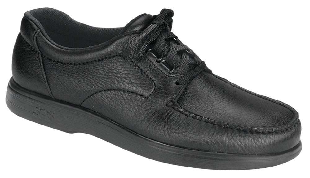 SAS Bout Time Black Loafers 12.5WW SAS Bout Time Mens 13W M Black Leather Moc | Mercari main image 4