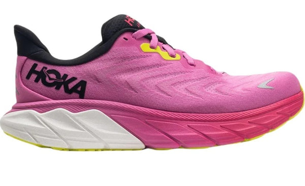 Hoka Women's Arahi 6 Stability Shoe SYBC Strawbery/Black – Earth Walk
