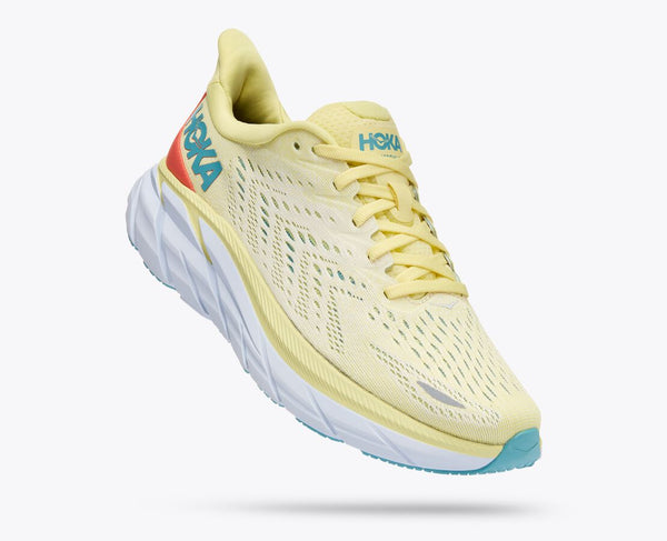 Hoka Women's Clifton 8 Yellow Pear/Sweet Corn YPSC – Earth Walk