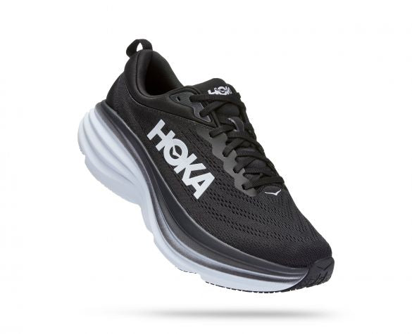 HOKA BONDI 8 レディースシューズ ブラック23.5cm Hoka Women's Bondi 8 Black/White BWHT – Earth Walk